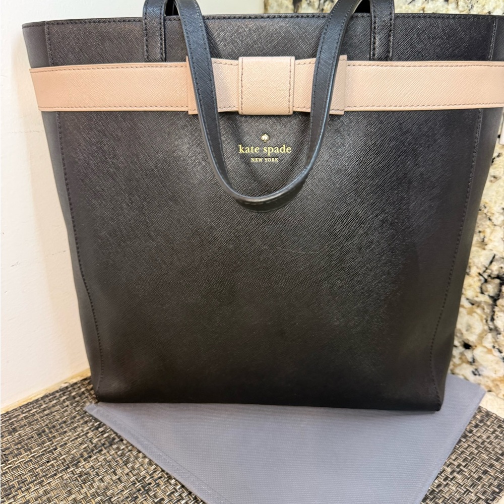 EUC Kate Spade Kirk Park Saffiano Leather Britain Tote Bag - Picture 3 of 10